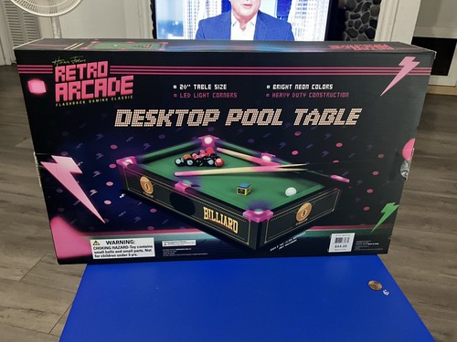 Desktop pool table - desktop, light