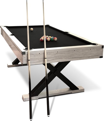 Outdoor pool table - table, x-legs